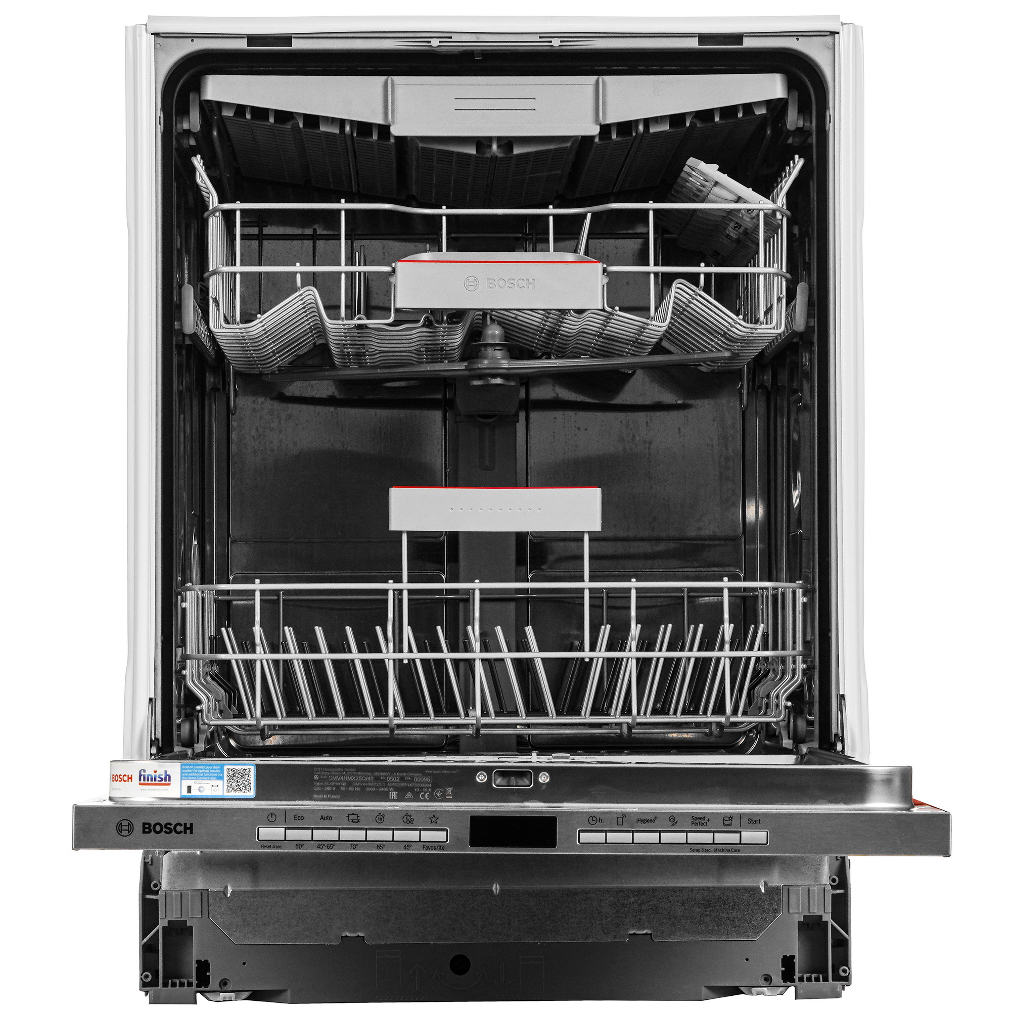 Встраиваемая посудомоечная машина Bosch SMV4HMX25Q Встраиваемая посудомоечная машина Bosch SMV4HMX25Q — Корпус и элементы управления