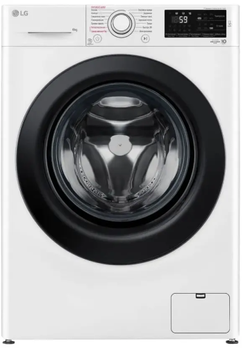 Стиральная машина LG F2M5NS6W класс: A загр.фронтальная макс.:6кг белый инвертер