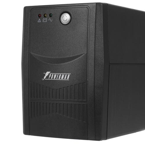 ИБП Powerman BackPro 650 Plus ИБП Powerman BackPro 650 Plus — Аккумуляторный отсек и вентиляция