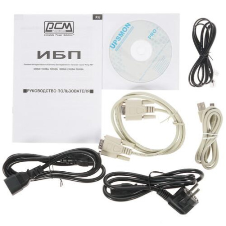 ИБП Powercom King Pro RM KIN-1500AP LCD