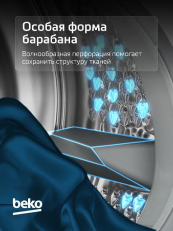 Сушильная машина Beko B3T47239 белый