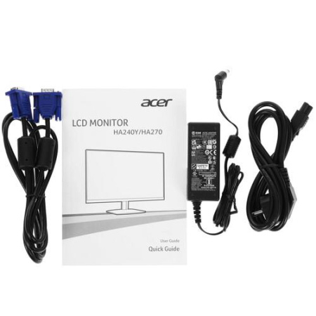23.8" Монитор Acer HA240YAwi белый