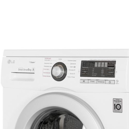 Стиральная машина LG F1296NDS1 белый