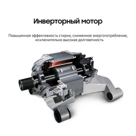 Стиральная машина Samsung WW70AG6S23ANLP серый