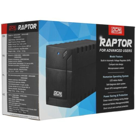 ИБП Powercom Raptor RPT-600A