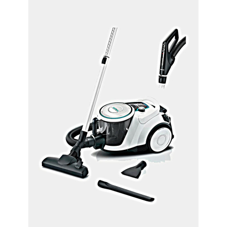 Пылесос Bosch BGS41HYG1 белый/черный