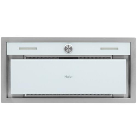 Вытяжка полновстраиваемая Haier HVX-BI664GW белый/серебристый
