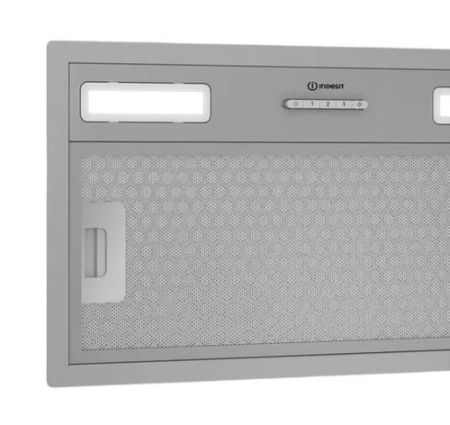 Вытяжка полновстраиваемая Indesit INAE 64LM IX серебристый