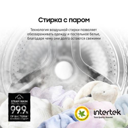 Стиральная машина Samsung WW65AG4S20CXLP серый