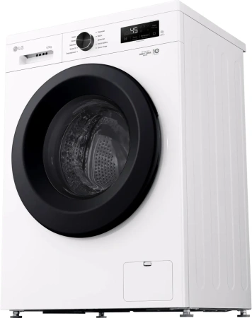 Стиральная машина LG F2Y1WS6W класс: A загр.фронтальная макс.:6.5кг белый инвертер