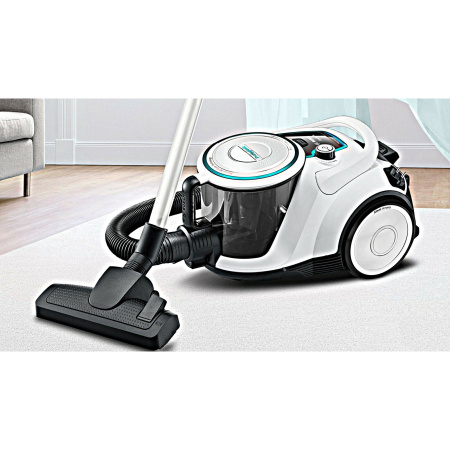 Пылесос Bosch BGS41HYG1 белый/черный